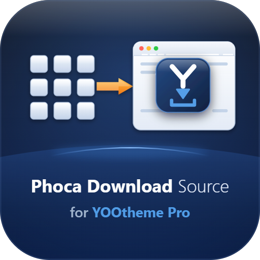 Phoca Download Content Source für Yootheme Pro Logo